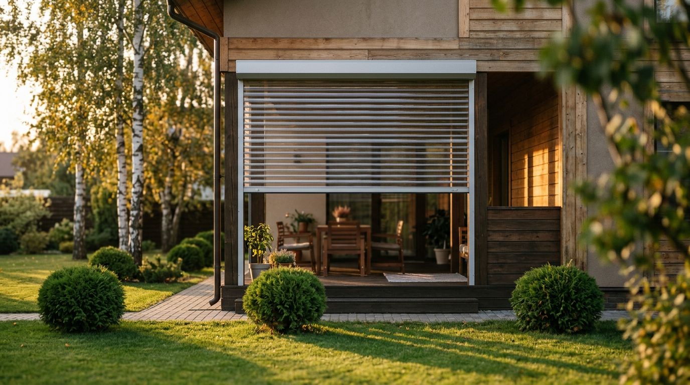 transparent polycarbonate roller shutters